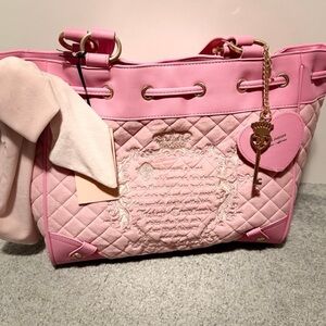 Juicy Couture Juicy Tale Tote Pink Daydreamer Cherry Blossom